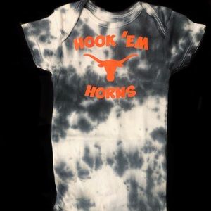 Tie dye onesie. Custom made